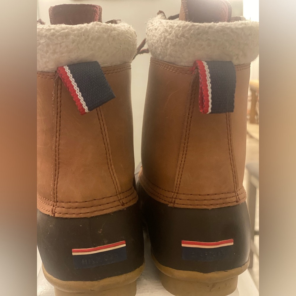 Tommy Hilfiger colins 2 leather/rubber snow boots